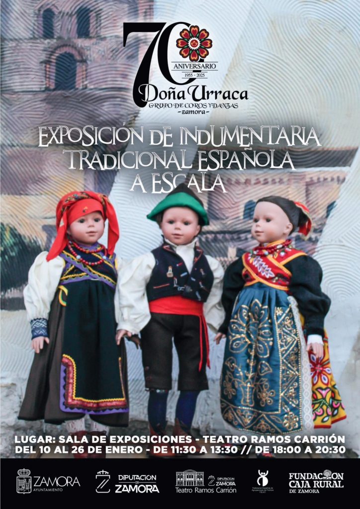 Inauguración Exposición indumentaria tradicional. 70º Aniversario Doña Urraca
