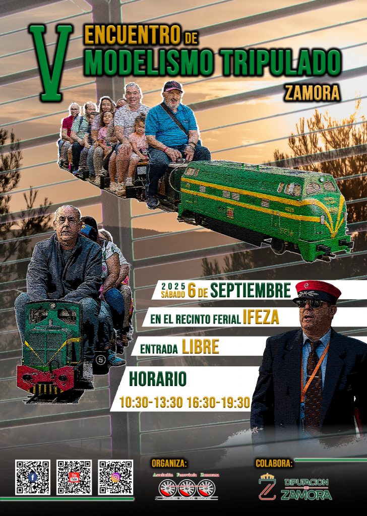 V Encuentro de Modelismo tripulado. Asociación Ferroviaria Zamorana