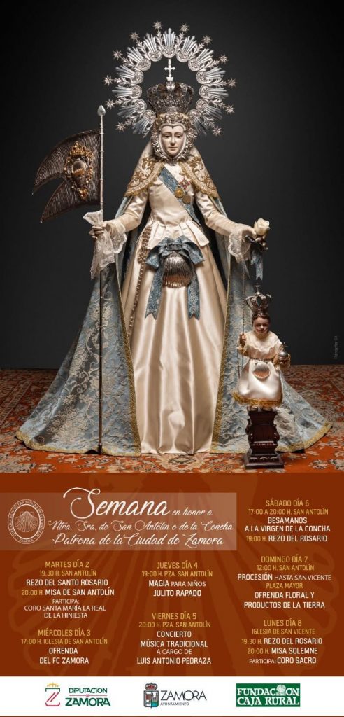 Ofrenda a la Virgen de la Concha, Patrona de la ciudad de Zamora