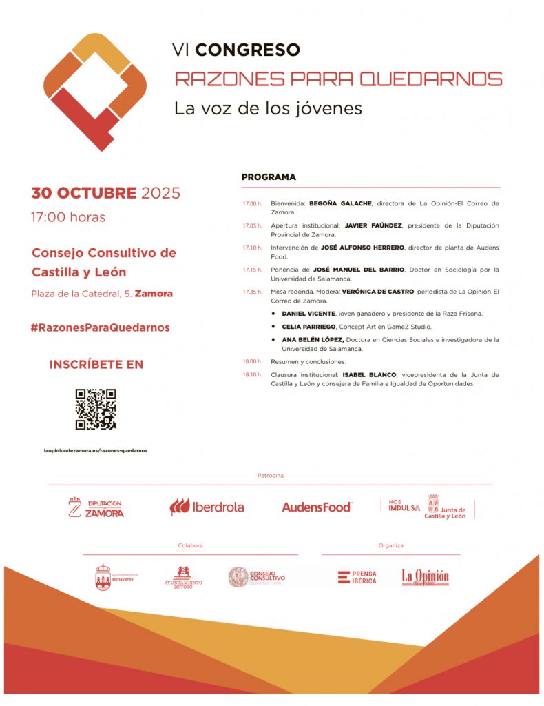 VI Congreso “Razones para quedarnos”, organizado por La Opinión de Zamora