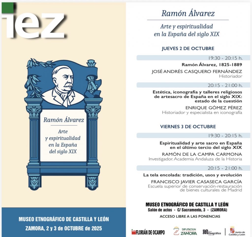 VI Jornadas de Estudios Locales (IEZ).Ramón Álvarez:Arte y espiritualidad en la España del siglo XIX