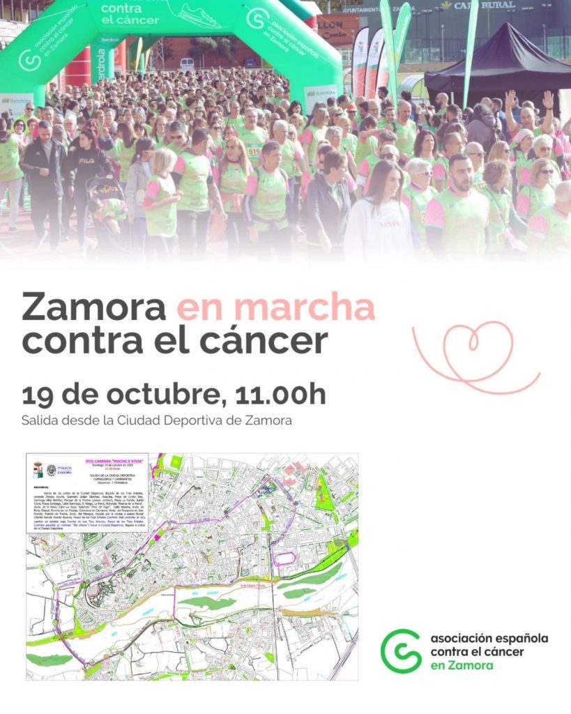 Marcha contra el cáncer.AECC