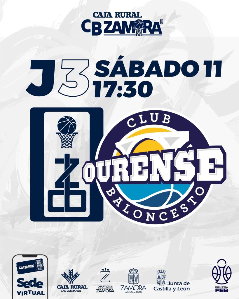 Partido del CB Zamora vs CB Ourense