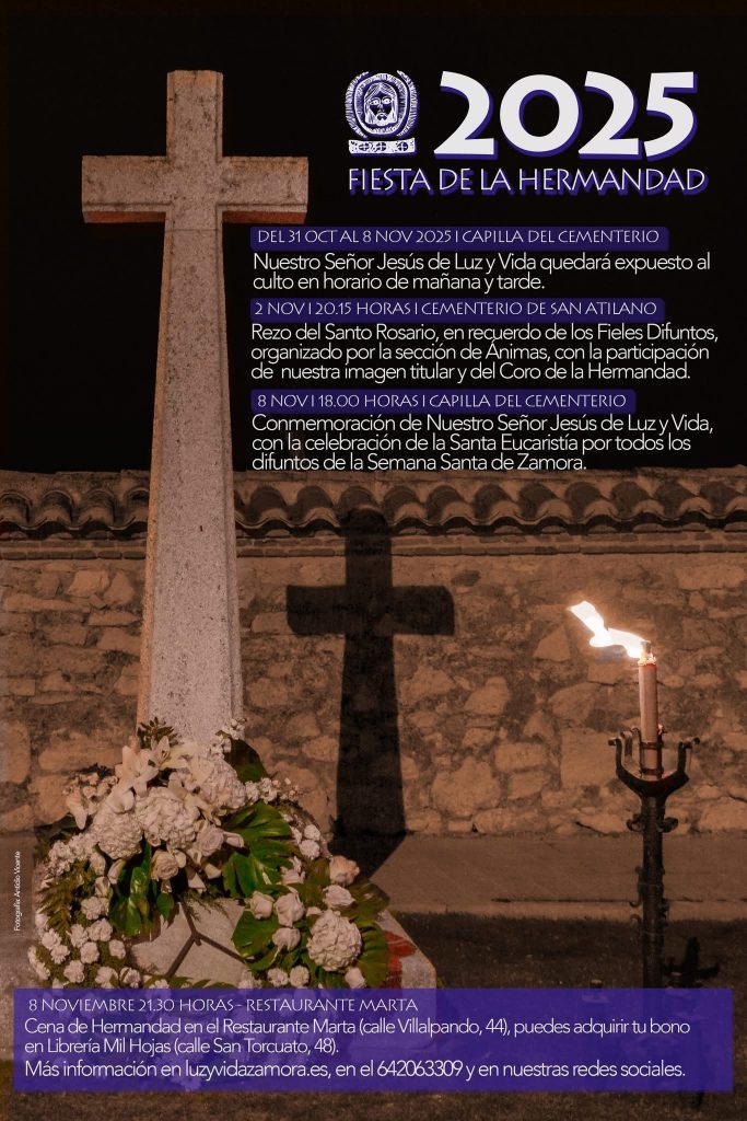Procesión de Ánimas en el cementerio de San Atilano