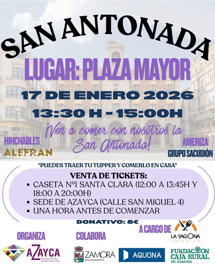 San Antonada a favor de AZAYCA