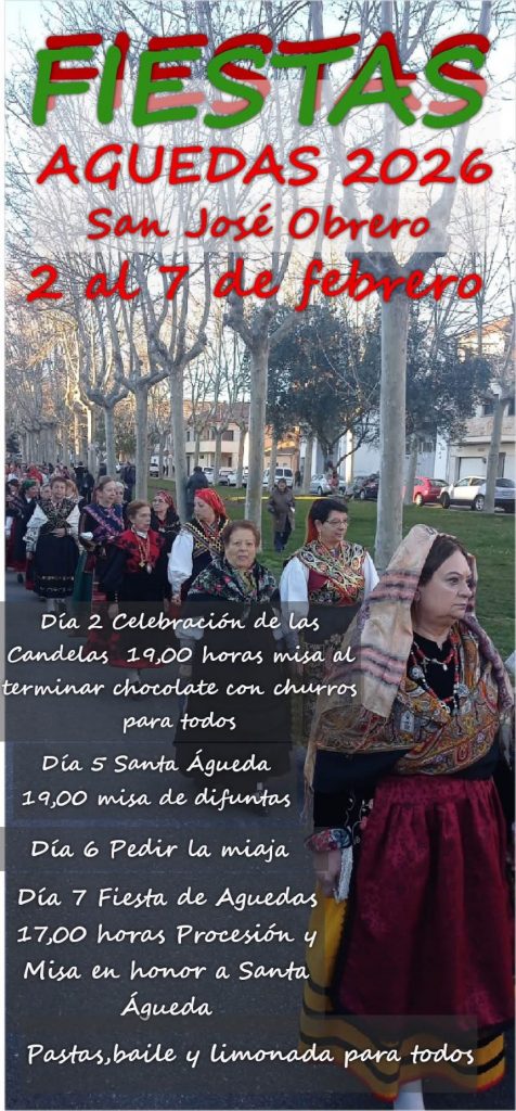Festividad de las águedas de San José Obrero