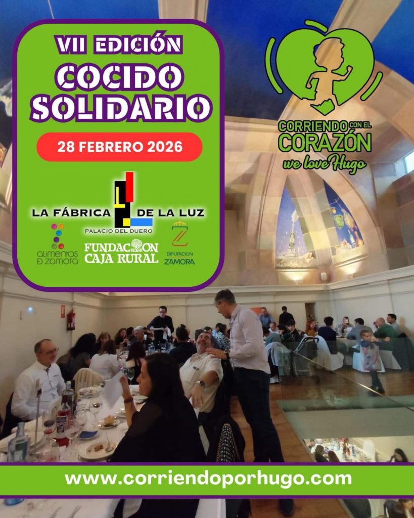 Cocido solidario Corriendo con el corazón por Hugo