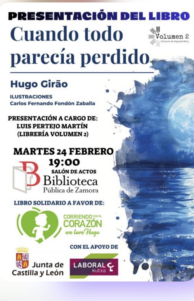 Presentación del libro “cuando todo parecía perdido”