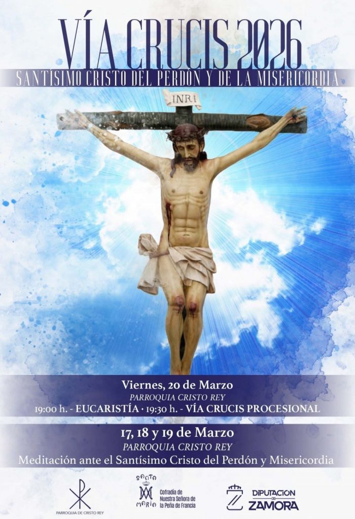 Vía Crucis organizado por la Cofradía de Nuestra Señora de la Peña de Francia