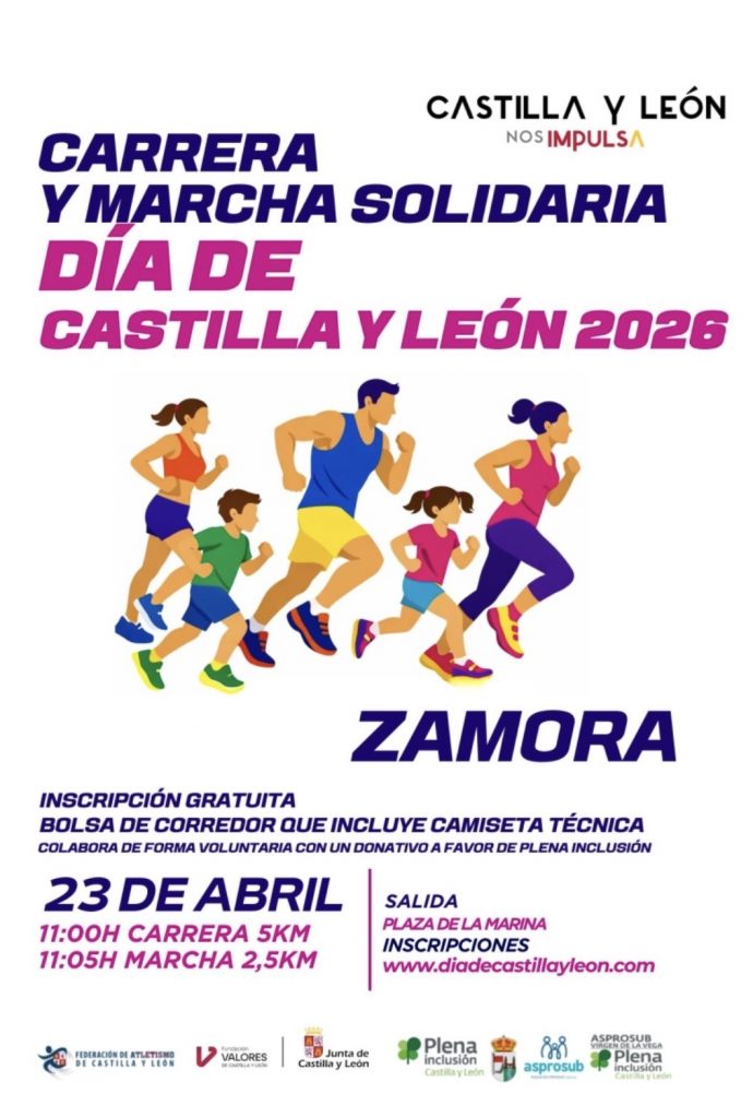 Carrera-Marcha solidaria “Día de Castilla y León”