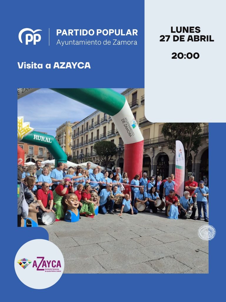 Visita a la Asociación Zamorana de Ayuda frente al cáncer(AZAYCA)
