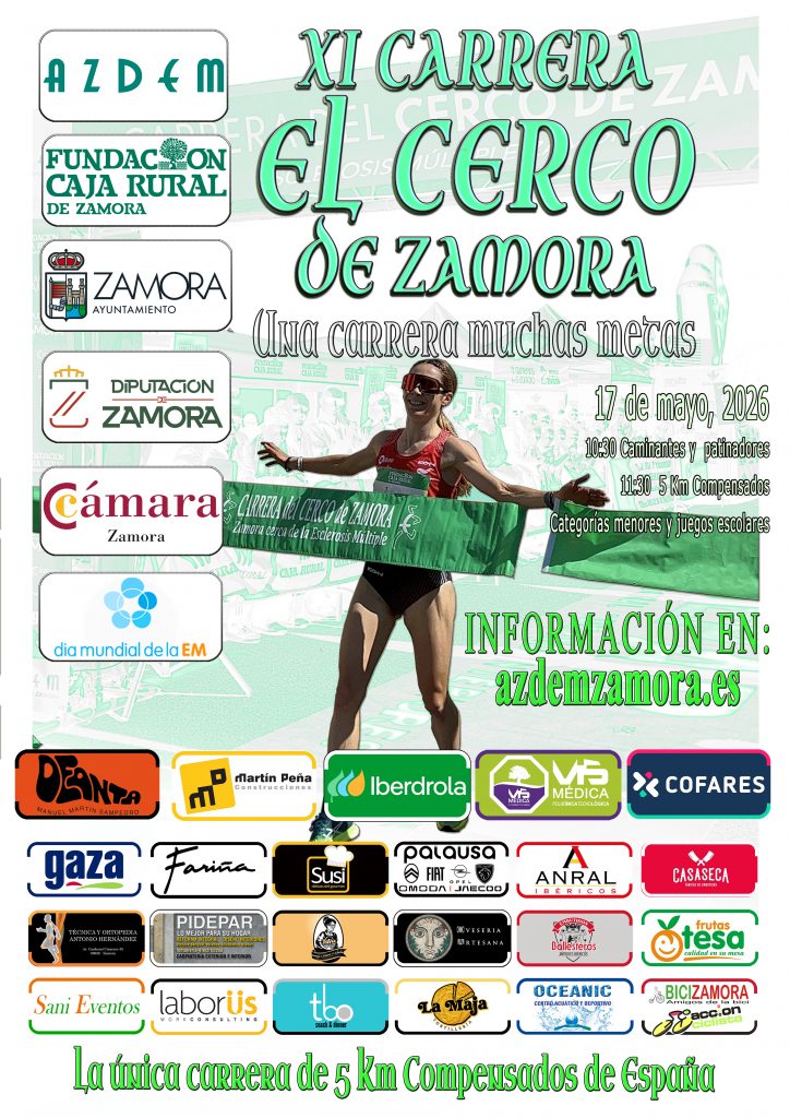 XI Carrera “El Cerco de Zamora”. Asociación Zamorana de Esclerosis Múltiple