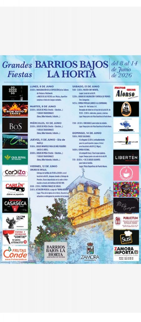 Inicio de las fiestas de Barrios Bajos-La Horta