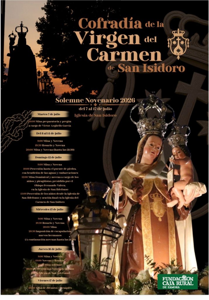Misa y procesión de la Virgen del Carmen de San Isidoro