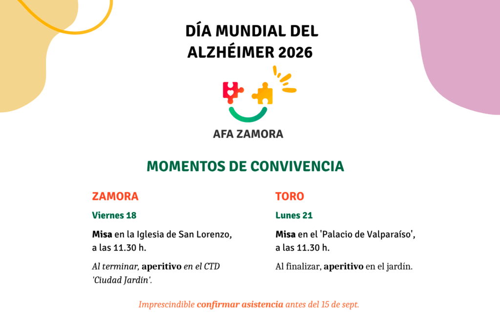 Misa con motivo del Día Mundial del Alzhéimer