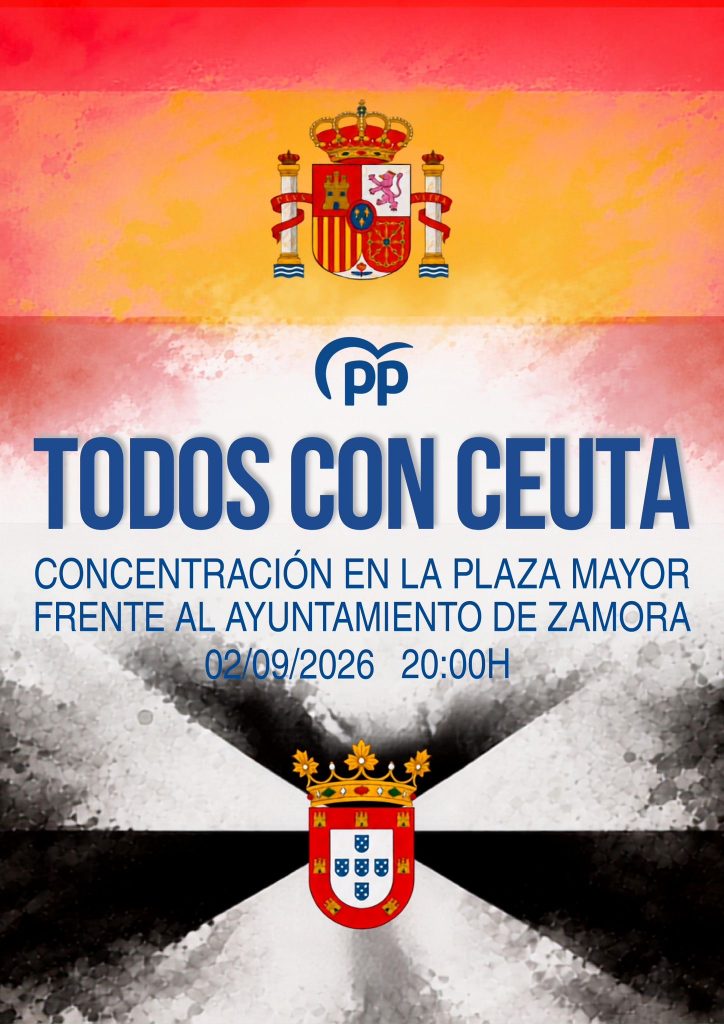 Concentración en apoyo a la Ciudad Autónoma de Ceuta